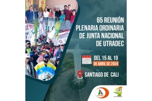 65 REUNIÓN PLENARIA ORDINARIA DE JUNTA NACIONAL DE UTRADEC