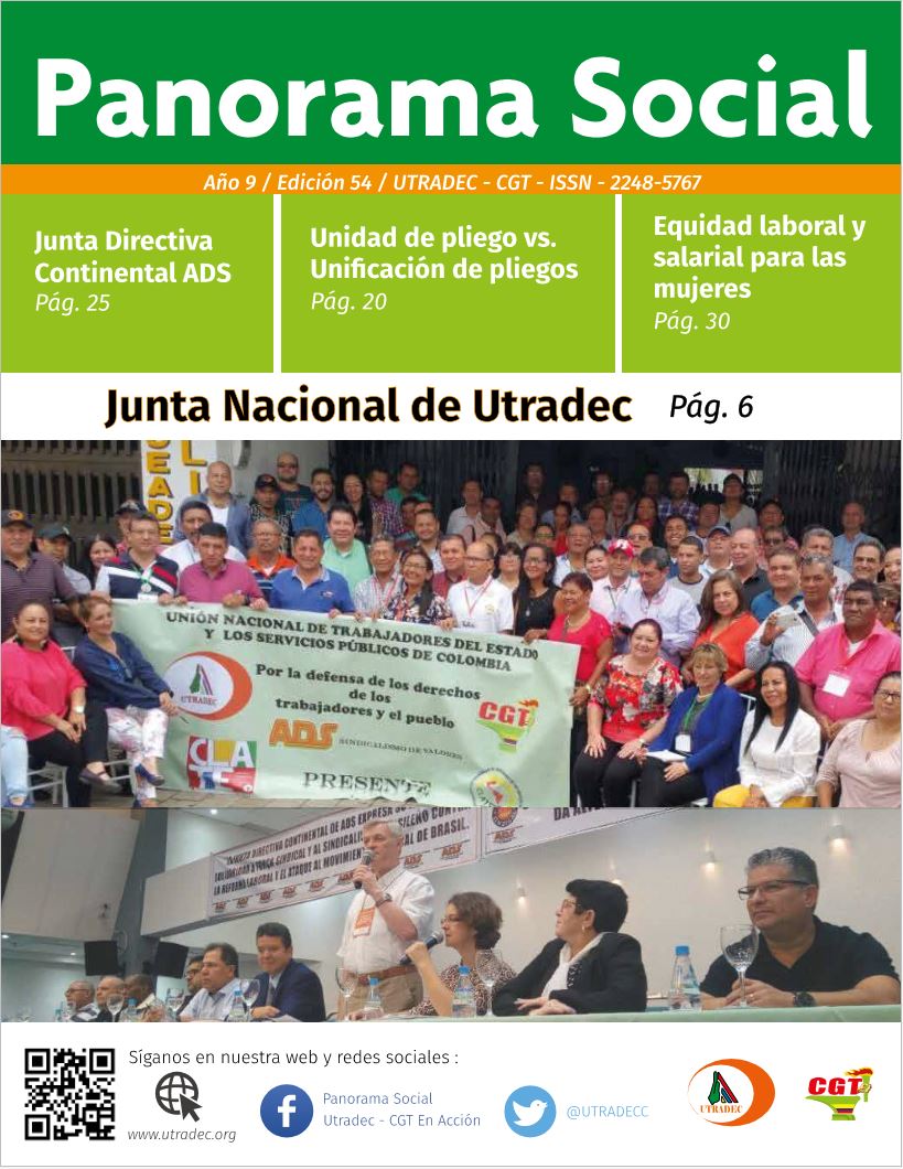 REVISTA PANORAMA SOCIAL EDICIÓN 54