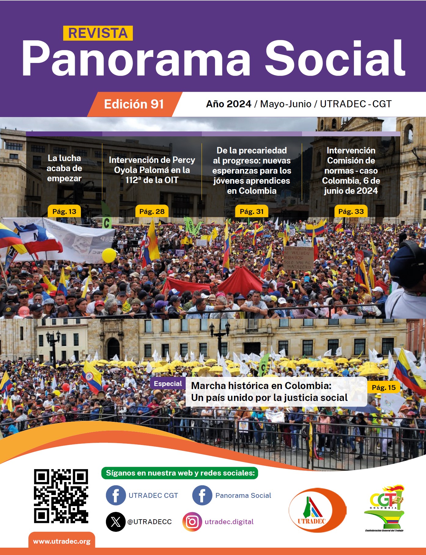 REVISTA PANORAMA SOCIAL EDICIÓN 91